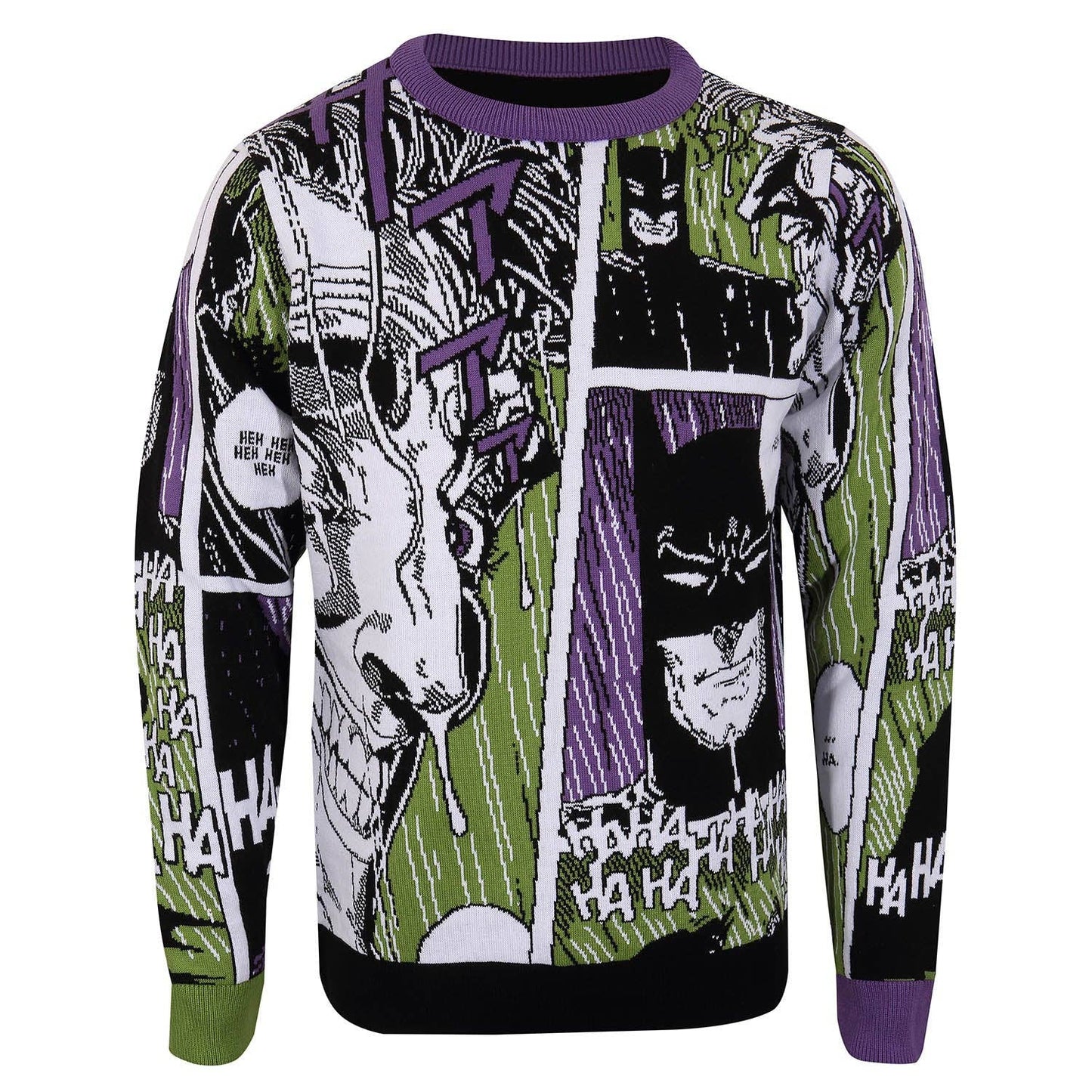 DC Comics Batman Joker Manga Knitted Jumper: Medium