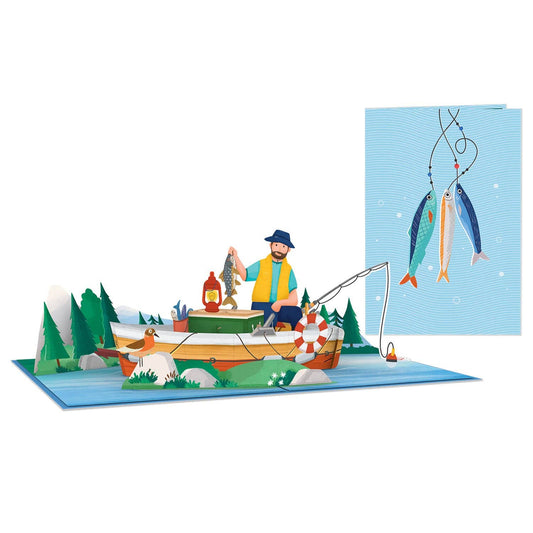 Fishing Pop-Up Card