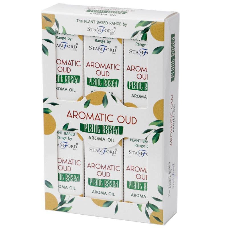 Pack of 6 Plant Based Aroma Oil - Aromatic Oud