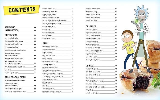 Rick & Morty: The Official Cookbook