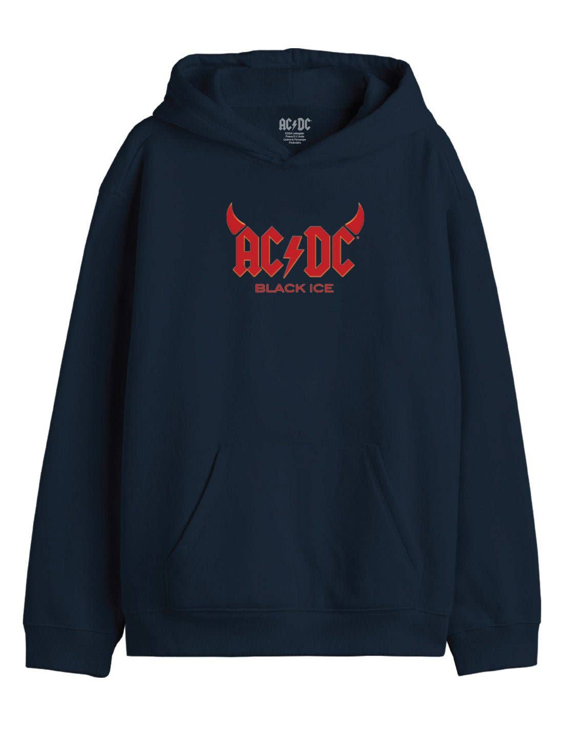 AC/DC Sweatshirt - BLACK ICE: Black / L