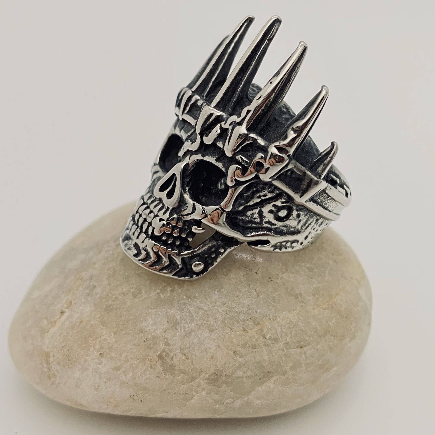 MJ/MR/GT - High Quality Men's Stainless Steel Skull Rings