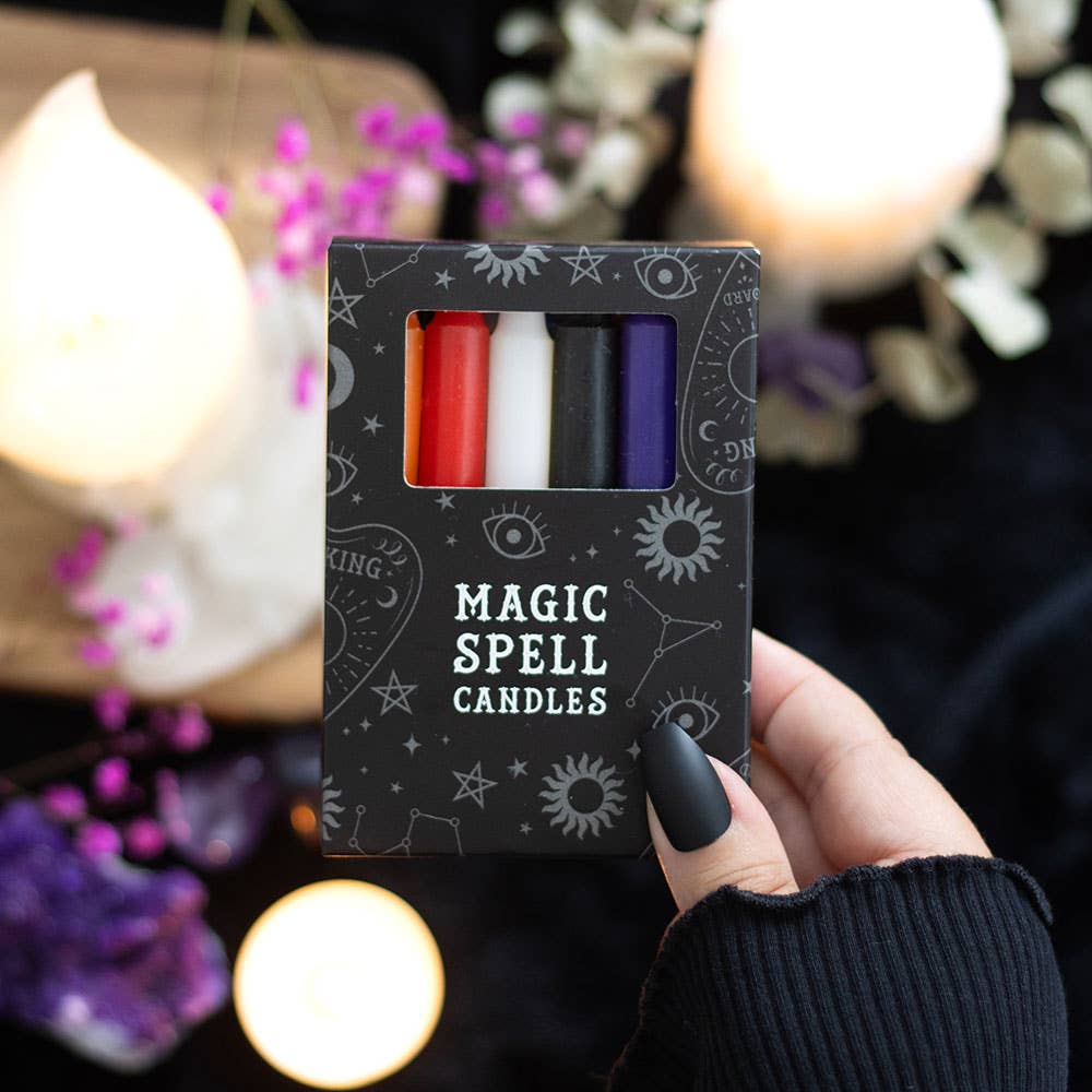 Set of 12 Mixed Magic Spell Candles