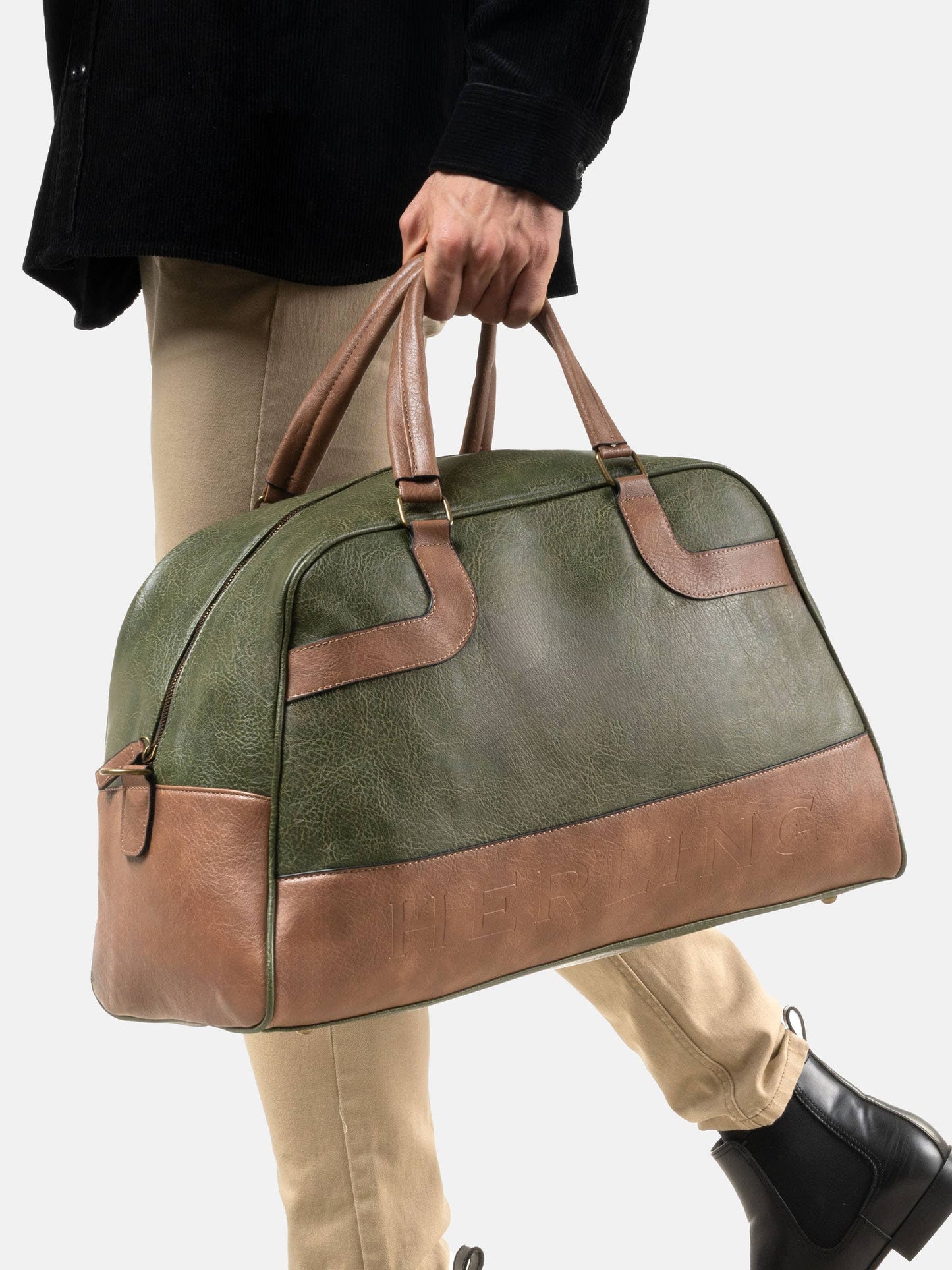 ROWAN - Travel bag: PEWTER GREEN