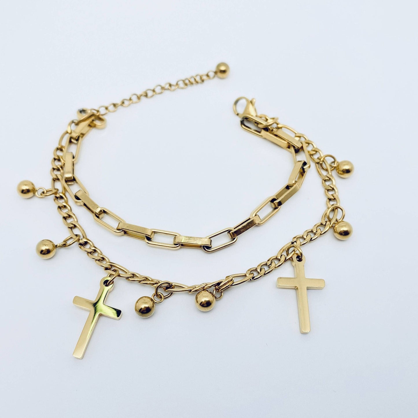 Herzform Doppel Armband