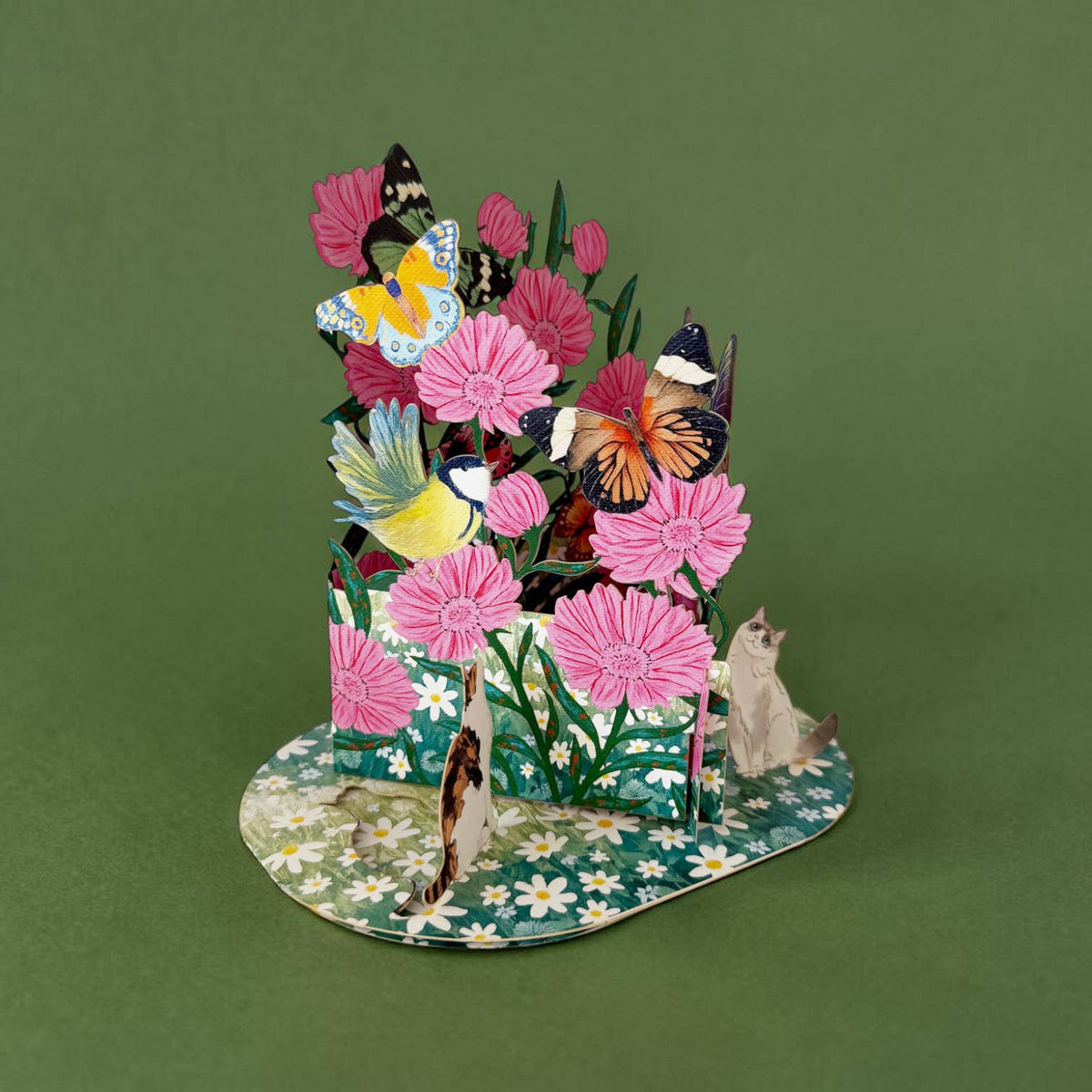 Butterfly Garden Pop-Up Card