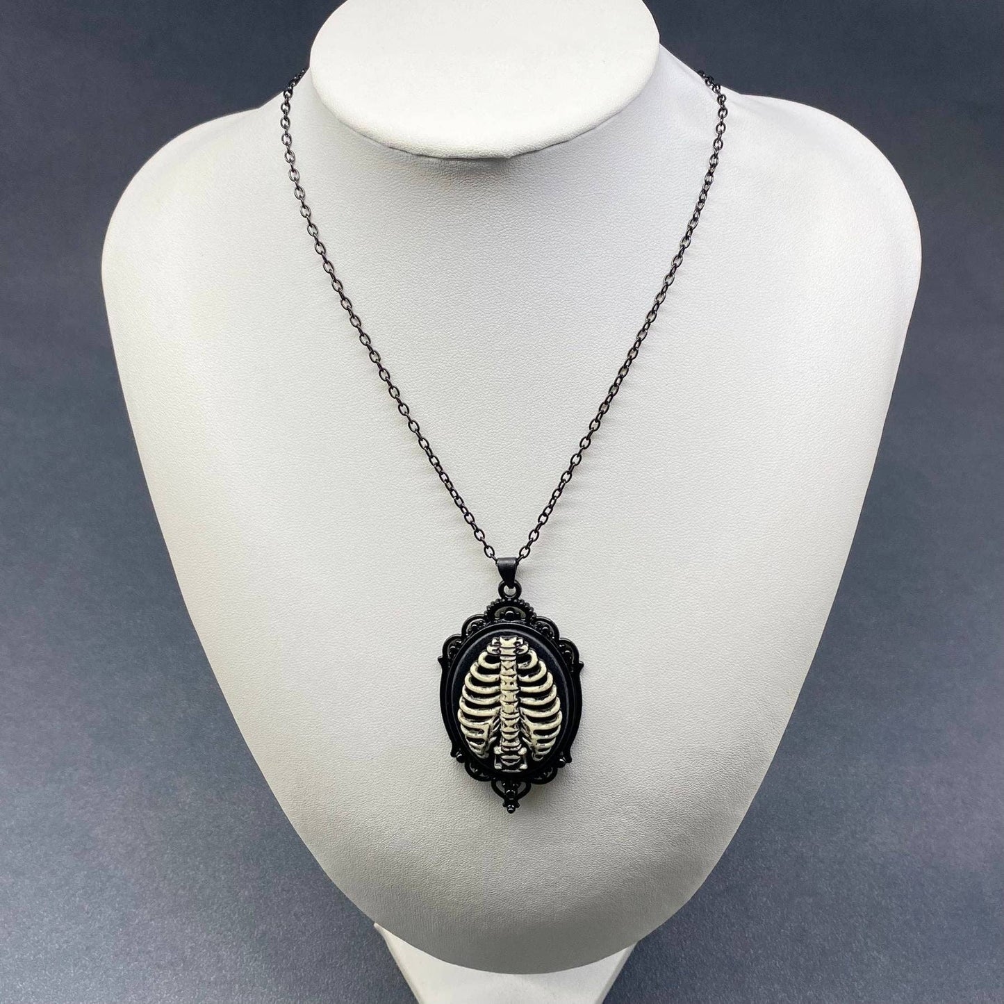 Gothic Style Pendant Black Necklace
