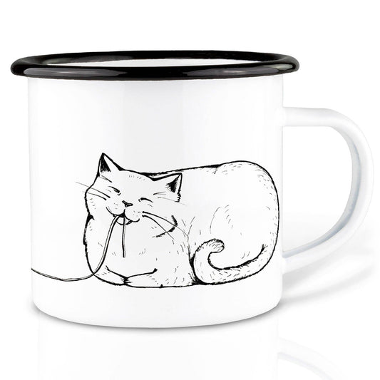 Enamel mug — Spacatti: 300 ml