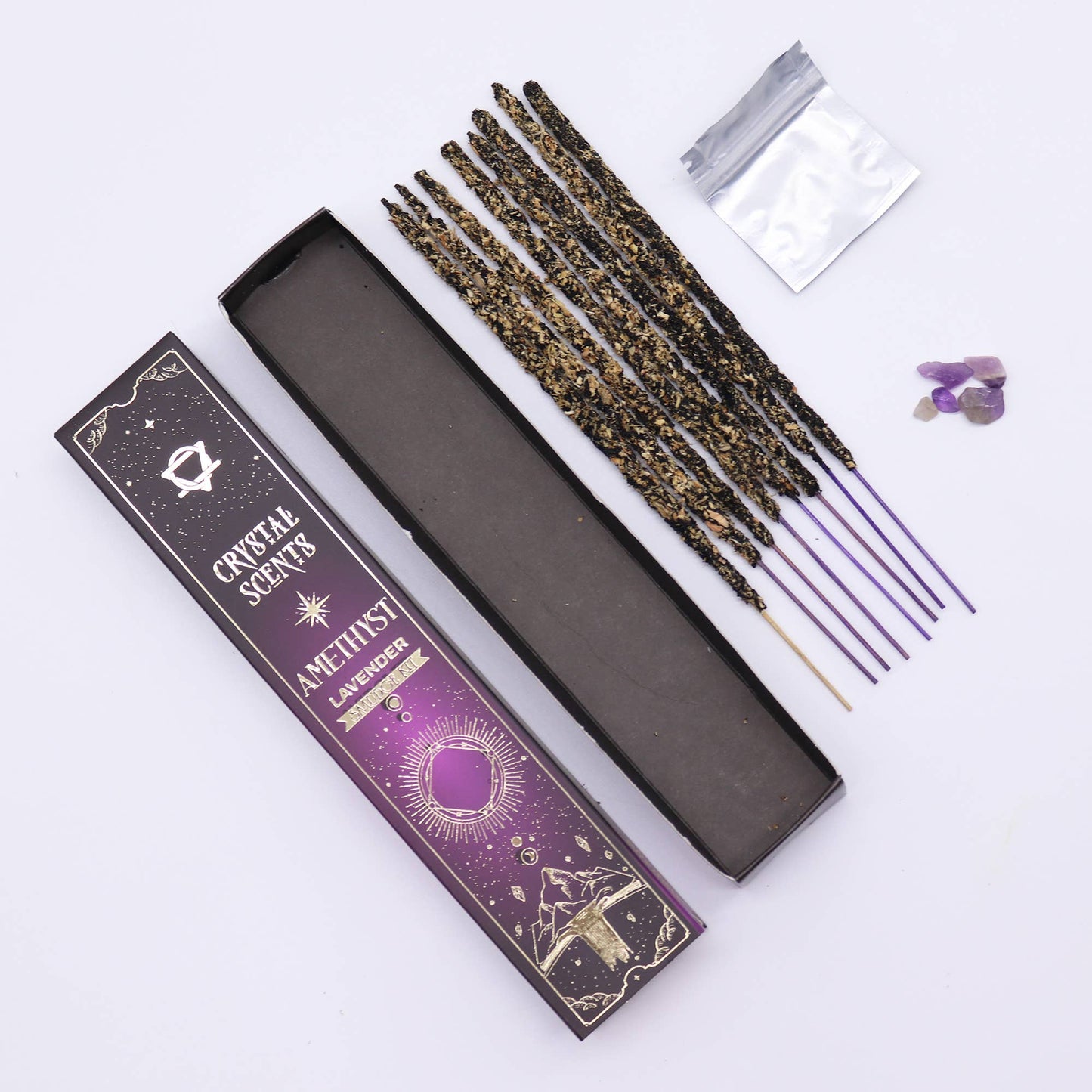 Wholesale Crystal Scents Smudge Incense Sticks