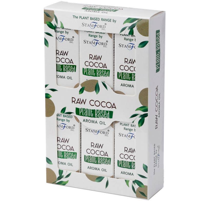 Pack of 6 Plant Based Aroma Oil - Raw Cocoa