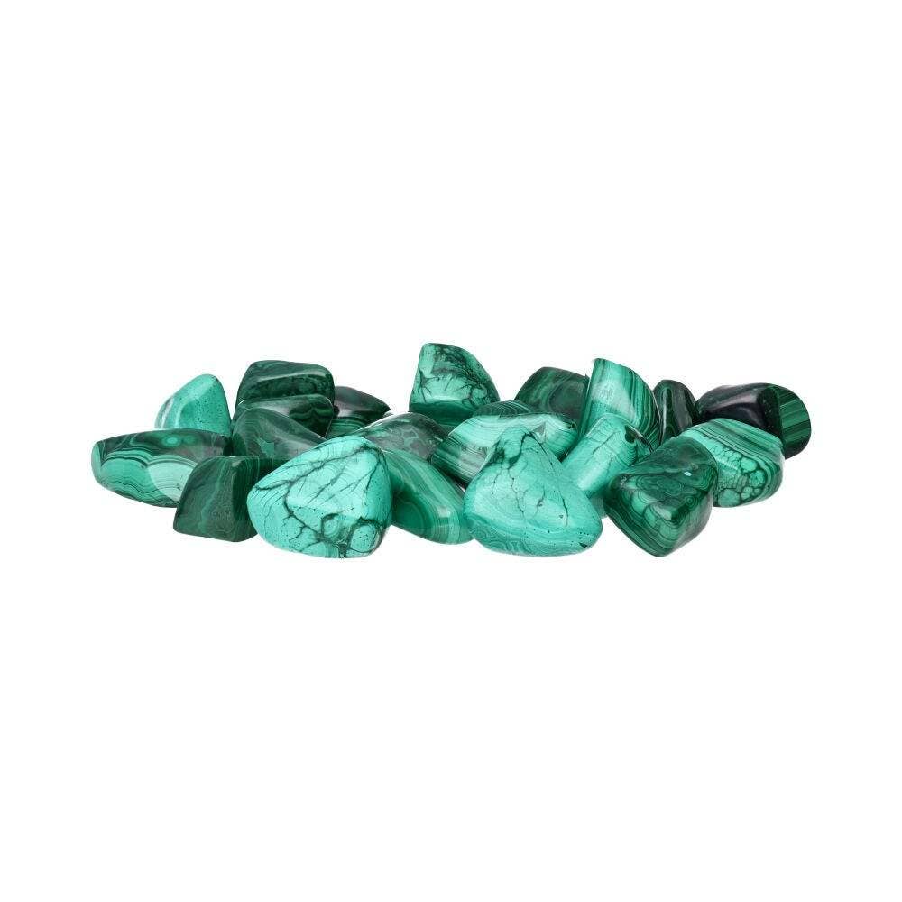 Malachite Tumbled Stones T-3 and T-5