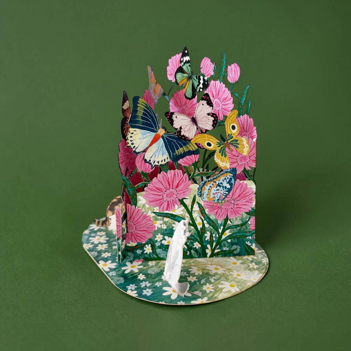 Butterfly Garden Pop-Up Card