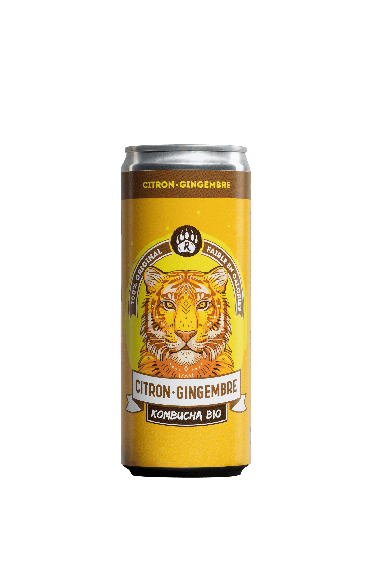 R-KOMBUCHA - Lemon & Ginger - 33cl can
