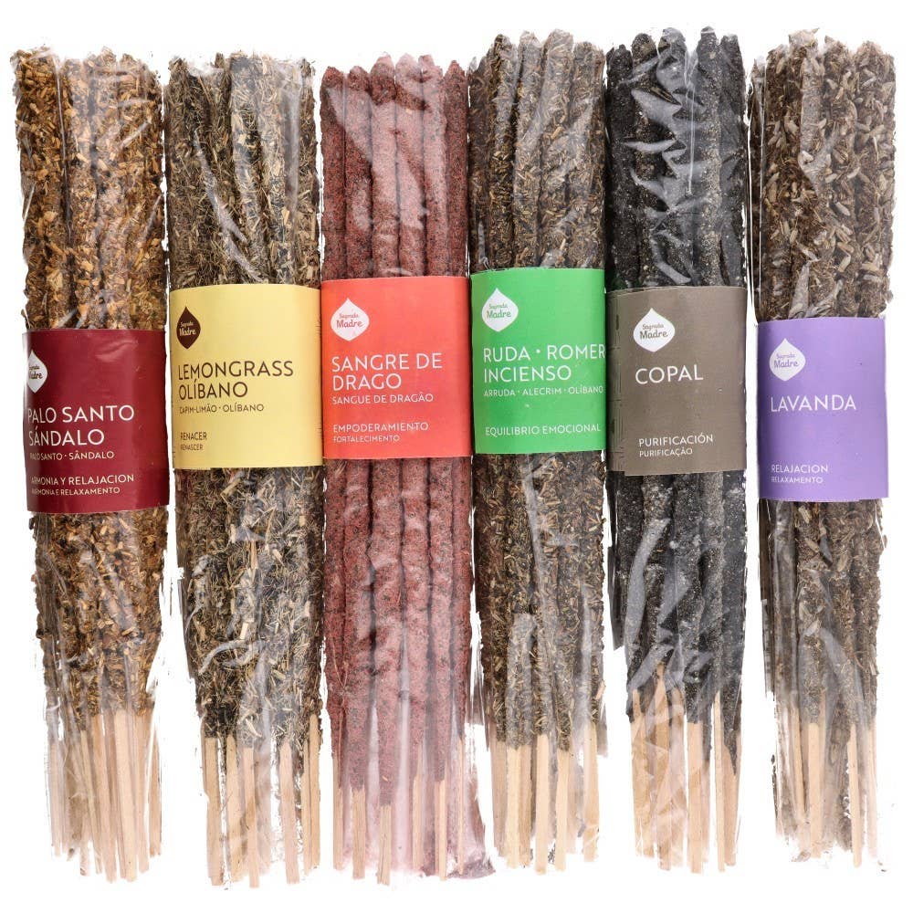 Incense Pack x20 Lemongrass Olibanum - Sagrada Madre
