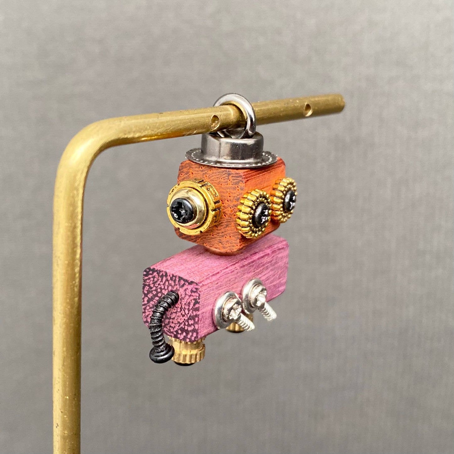 Multiple Styles Handmade Robot Charm Necklace - MIO68928