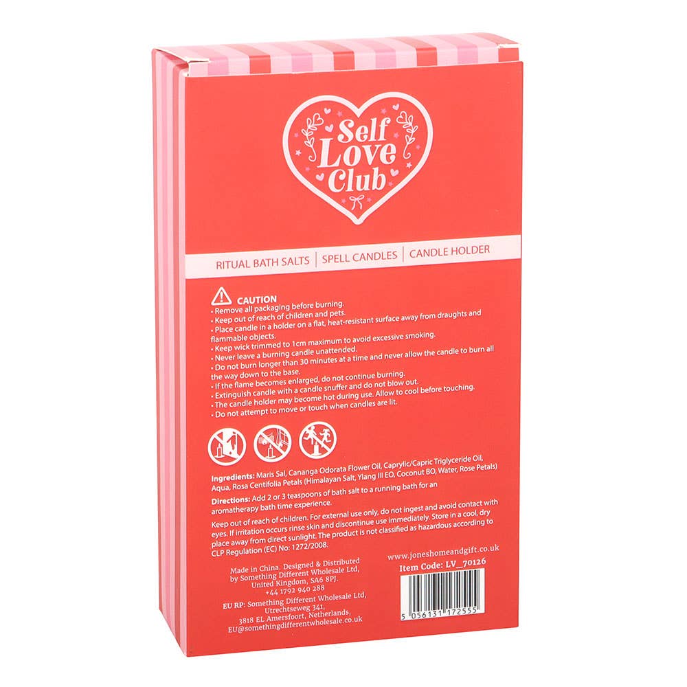 Valentine's Day Self Love Club Ritual Bath Kit