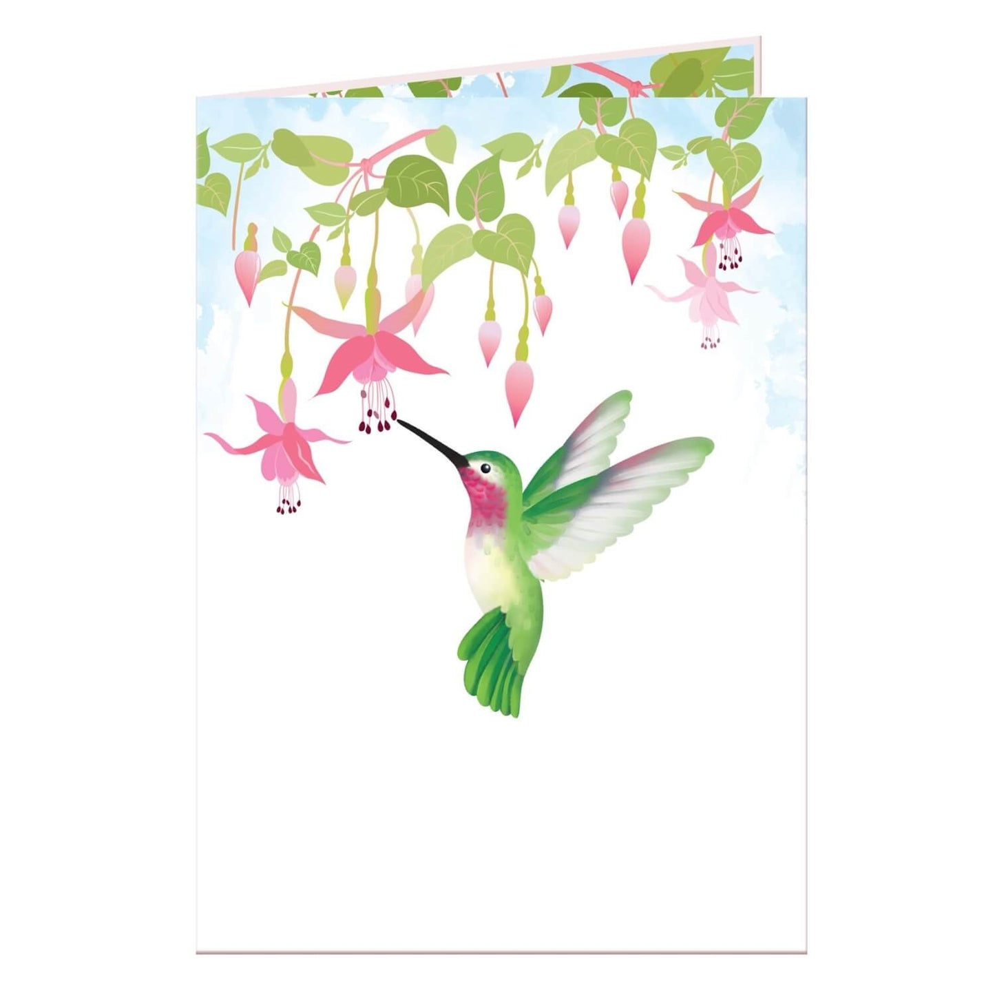Hummingbird pop-up card