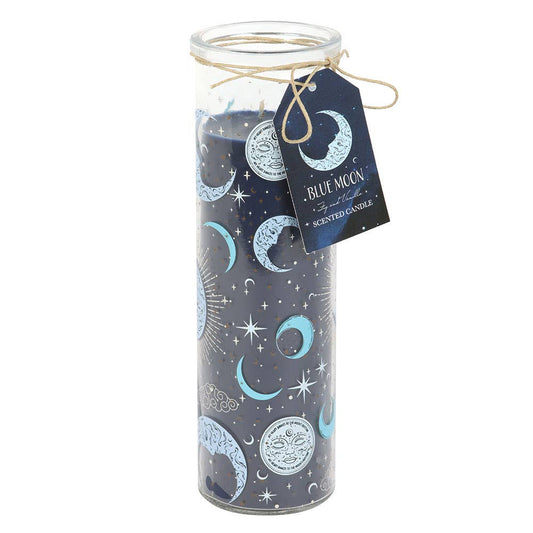 Blue Moon Print Wild Blueberry & Vanilla Tube Candle