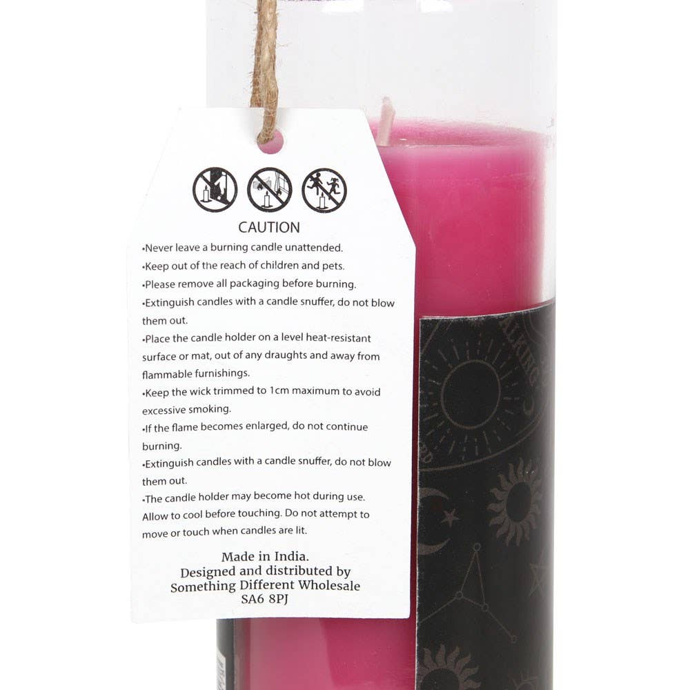 Floral 'Friendship' Magic Spell Tube Candle