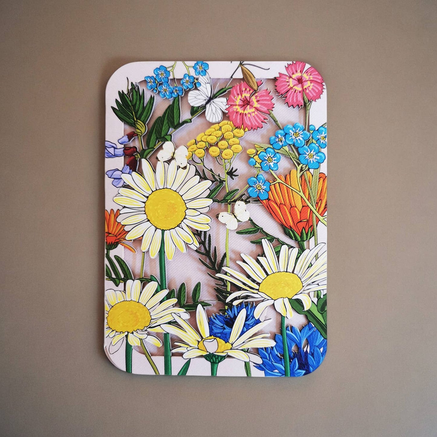 Original paper cut card - AL195