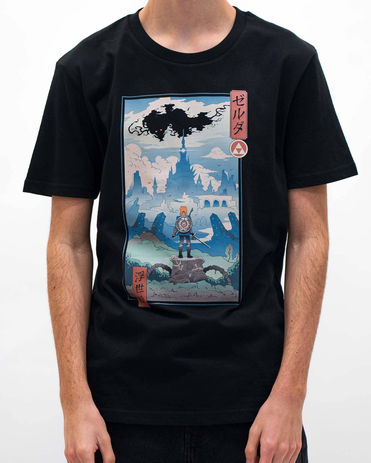 The Legend Ukiyo-e Tee - Zelda Manga Epic Tee: White / XL