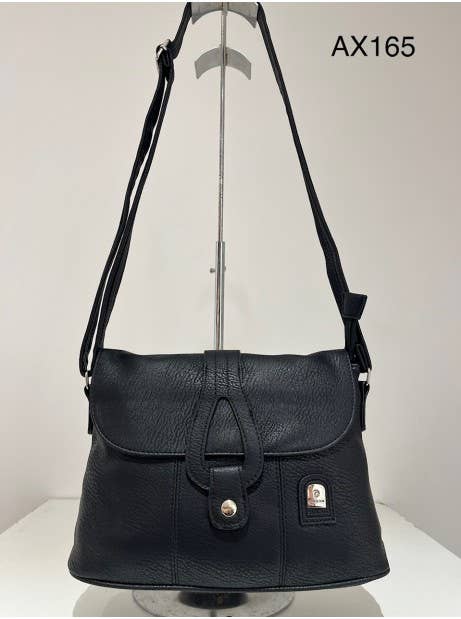 Envelope-style shoulder bag