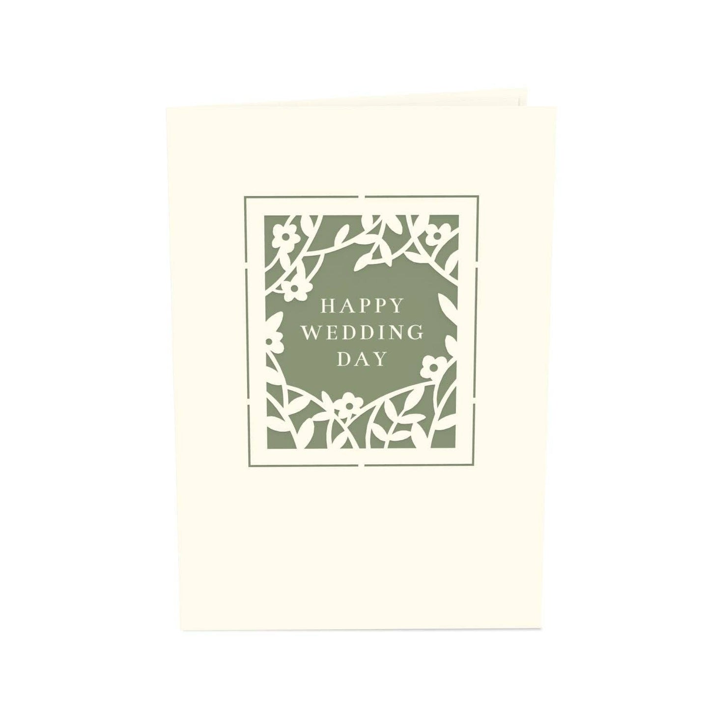 Wedding chapel pop-up card | 3D wedding card, greeting card