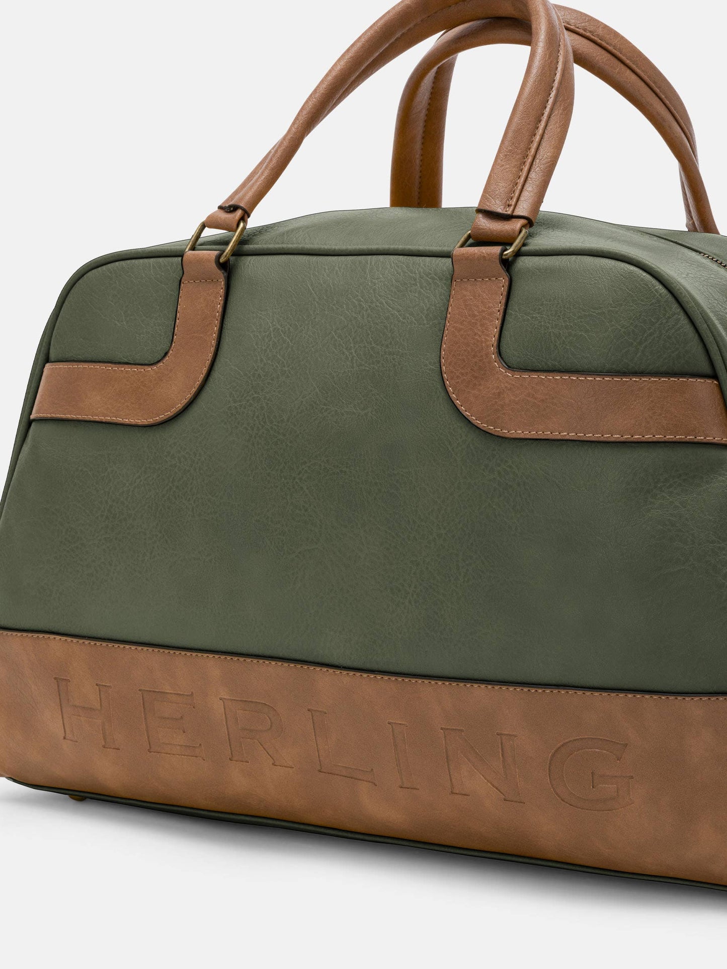 ROWAN - Travel bag: COFFEE BROWN