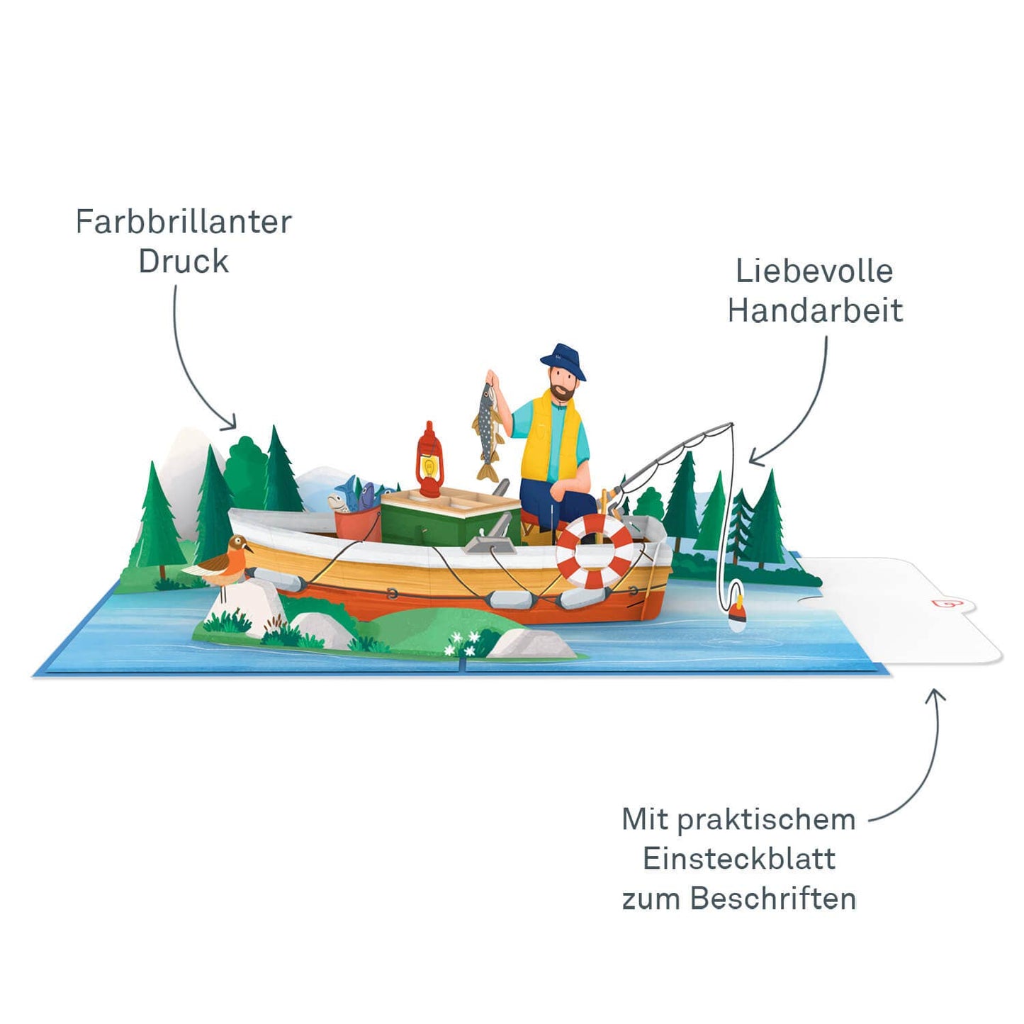 Fishing Pop-Up Card