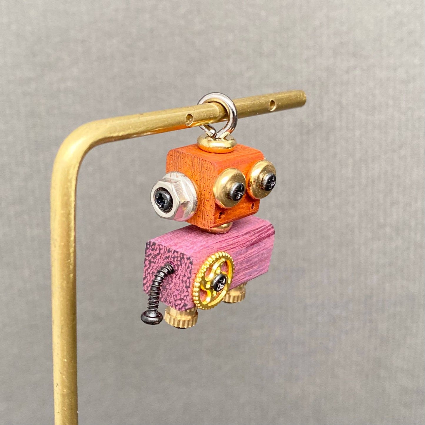 Multiple Styles Handmade Robot Charm Necklace - MIO68928