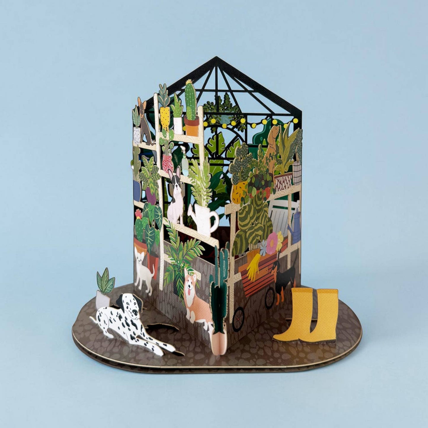 LTC004 — Botanical Pets Pop-Up Card