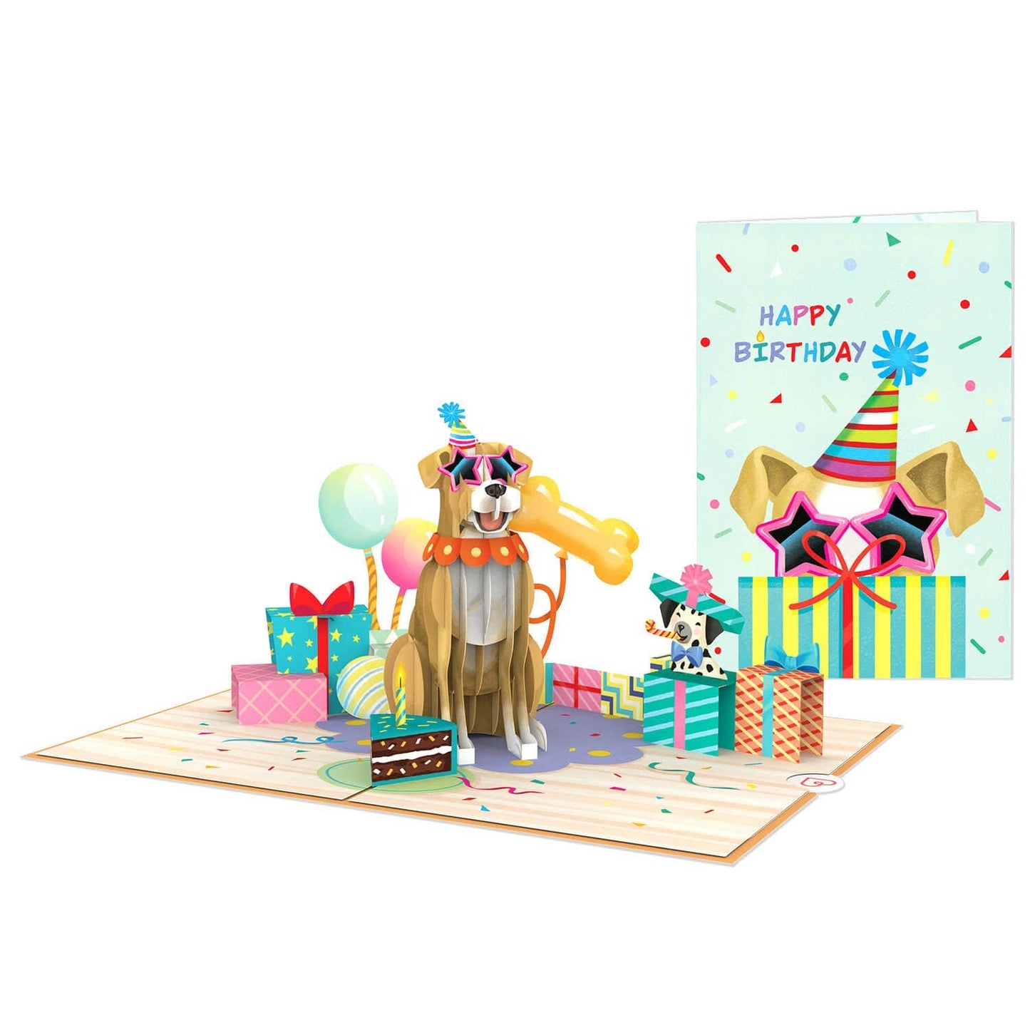 Birthday Dog Pop-Up Card