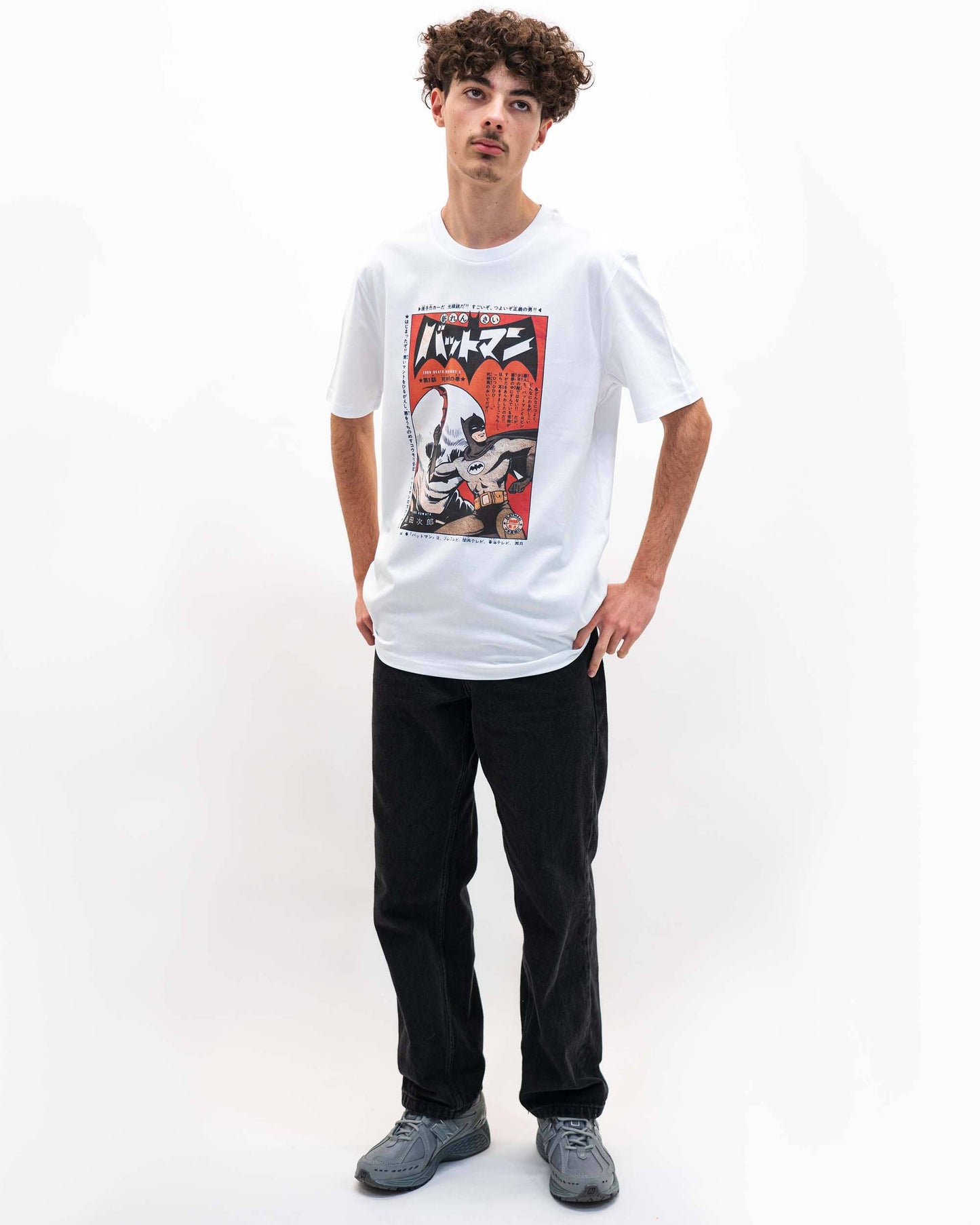 Bat Manga Tee - Vintage Manga T-Shirt: L