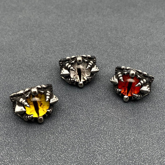 Skull Demon Eyes Stainless Steel Ring - MJ/MR/GT