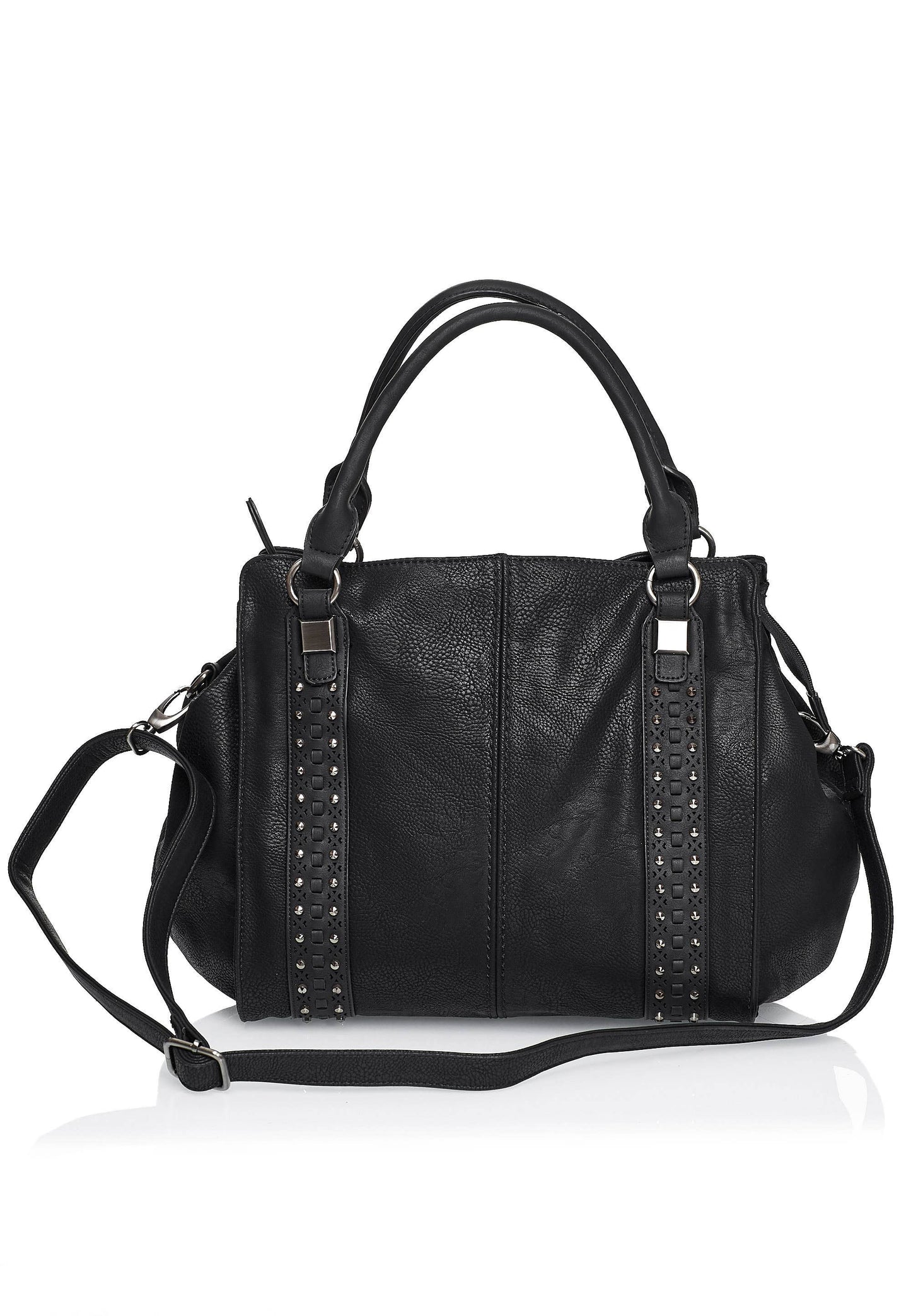 Handbag 'BONITA' - Laser Cut with Stud Details