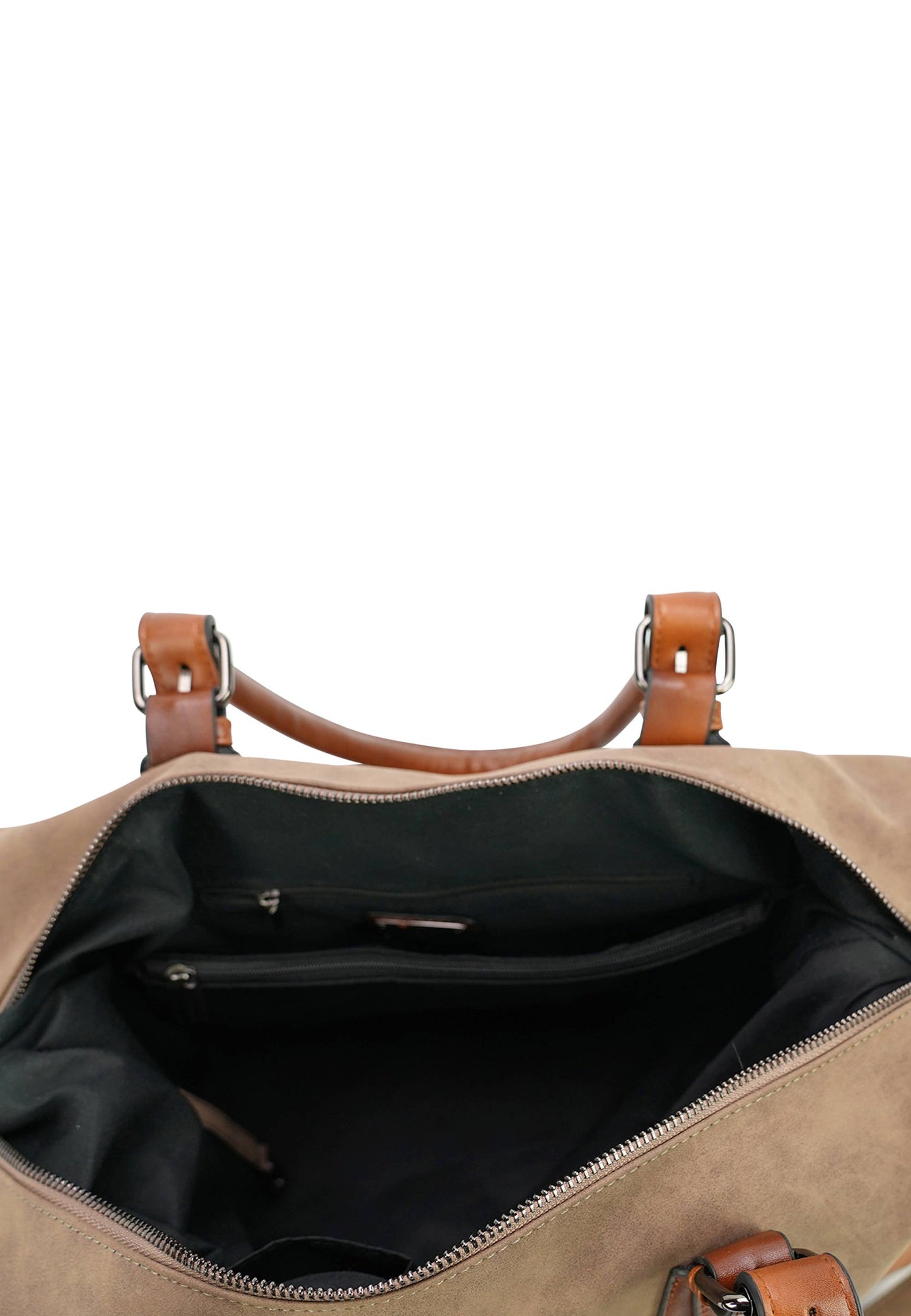 'PACIFIC' handbag - Spacious with many compartments: Brown