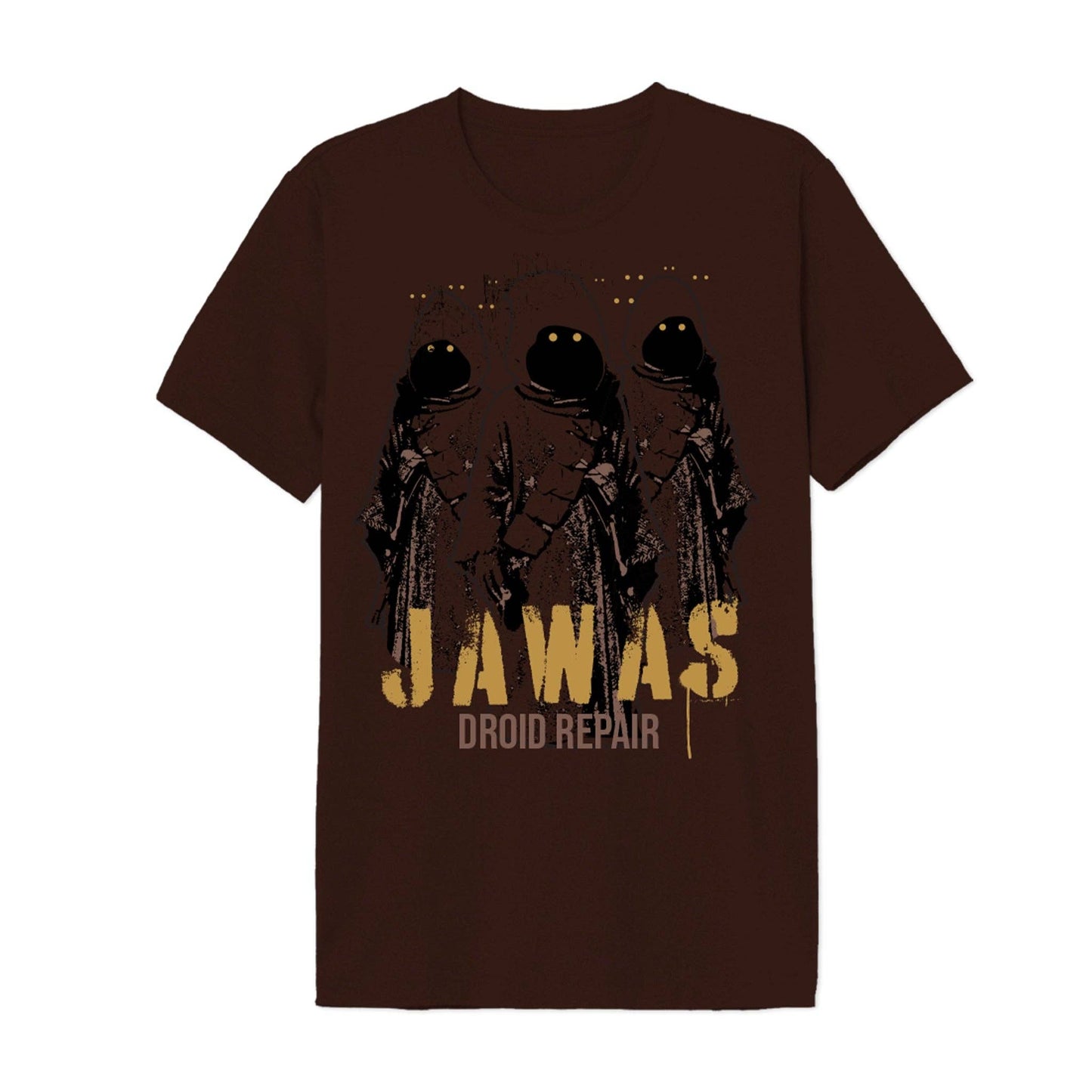 STAR WARS T-shirt - JAWAS DROID REPAIR: BROWN / L