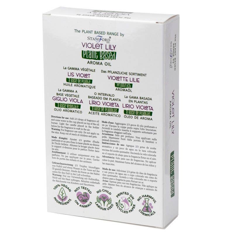 Pack of 6 Plant Based Aroma Oil - Violet Lilly