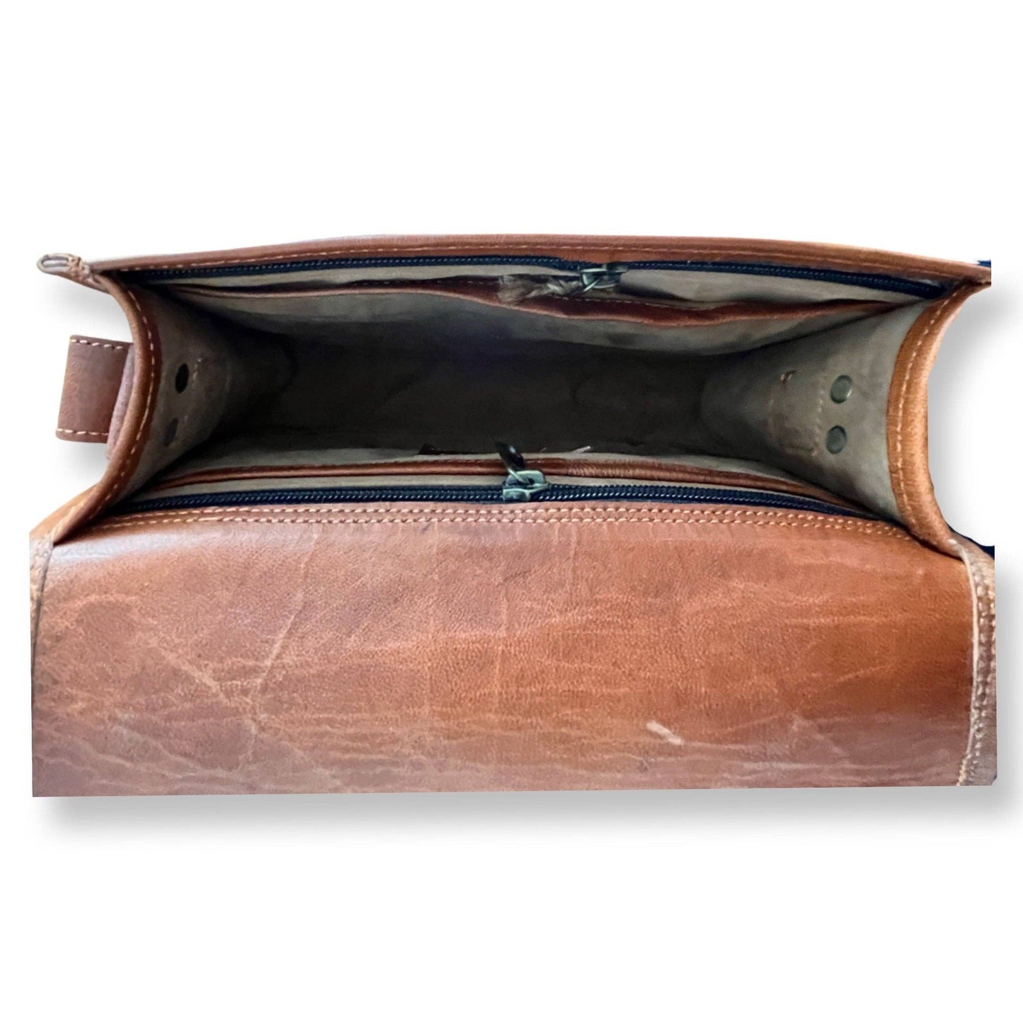 28cm leather shoulder bag