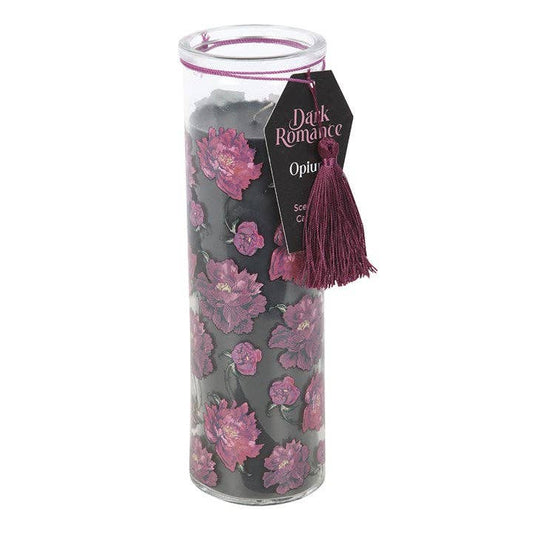 Dark Romance Mohn Duftkerze im Glas