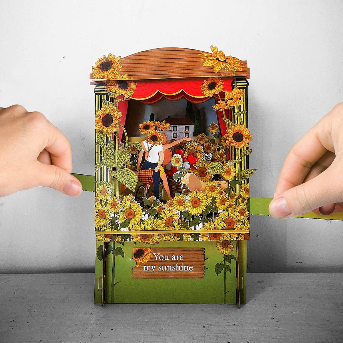 Interactive Paper Theatre Everyday Greeting Card