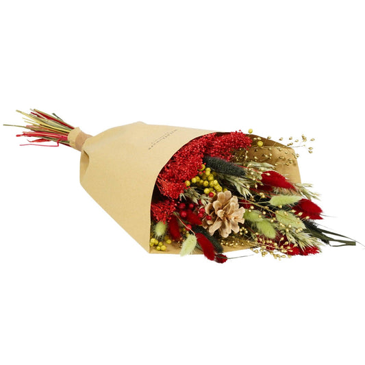 Dried Flowers Field bouquet - Medium - Holiday Cheer