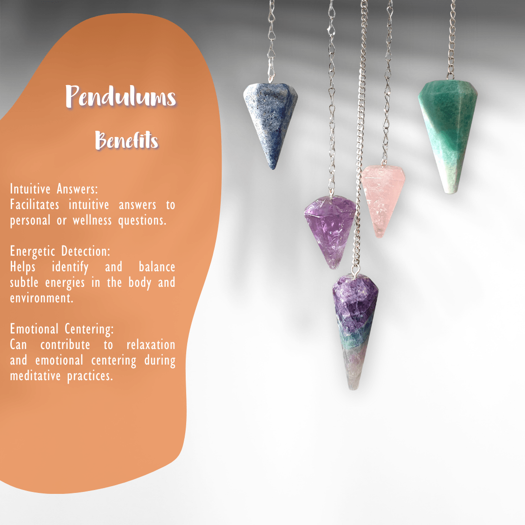 Faceted Tourmaline Pendulum (FAC55)