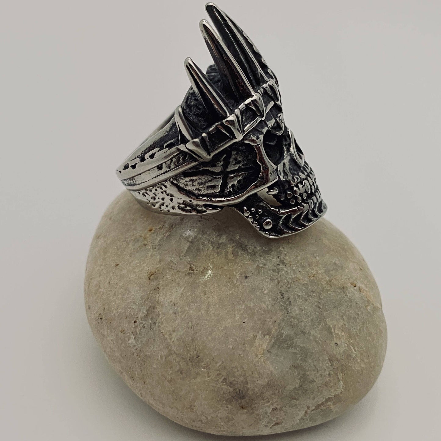 MJ/MR/GT - High Quality Men's Stainless Steel Skull Rings