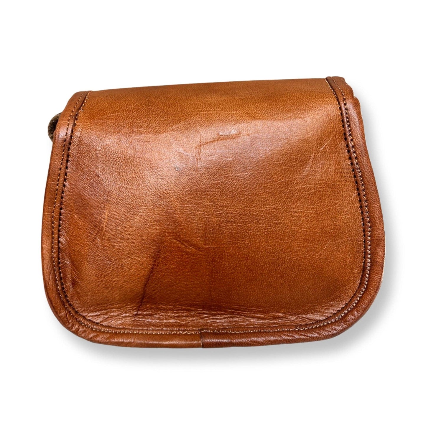 18cm leather shoulder bag
