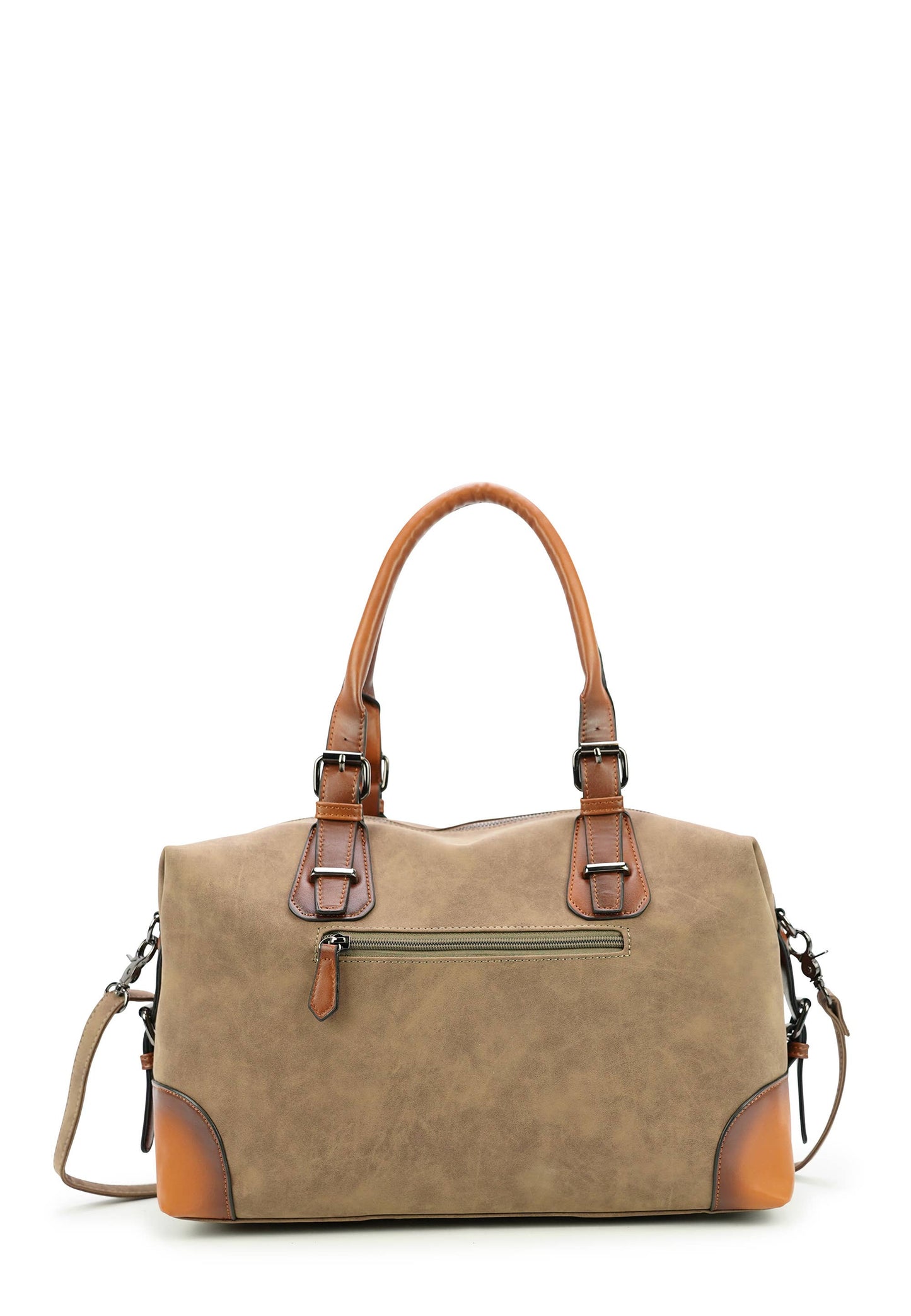 'PACIFIC' handbag - Spacious with many compartments: Brown