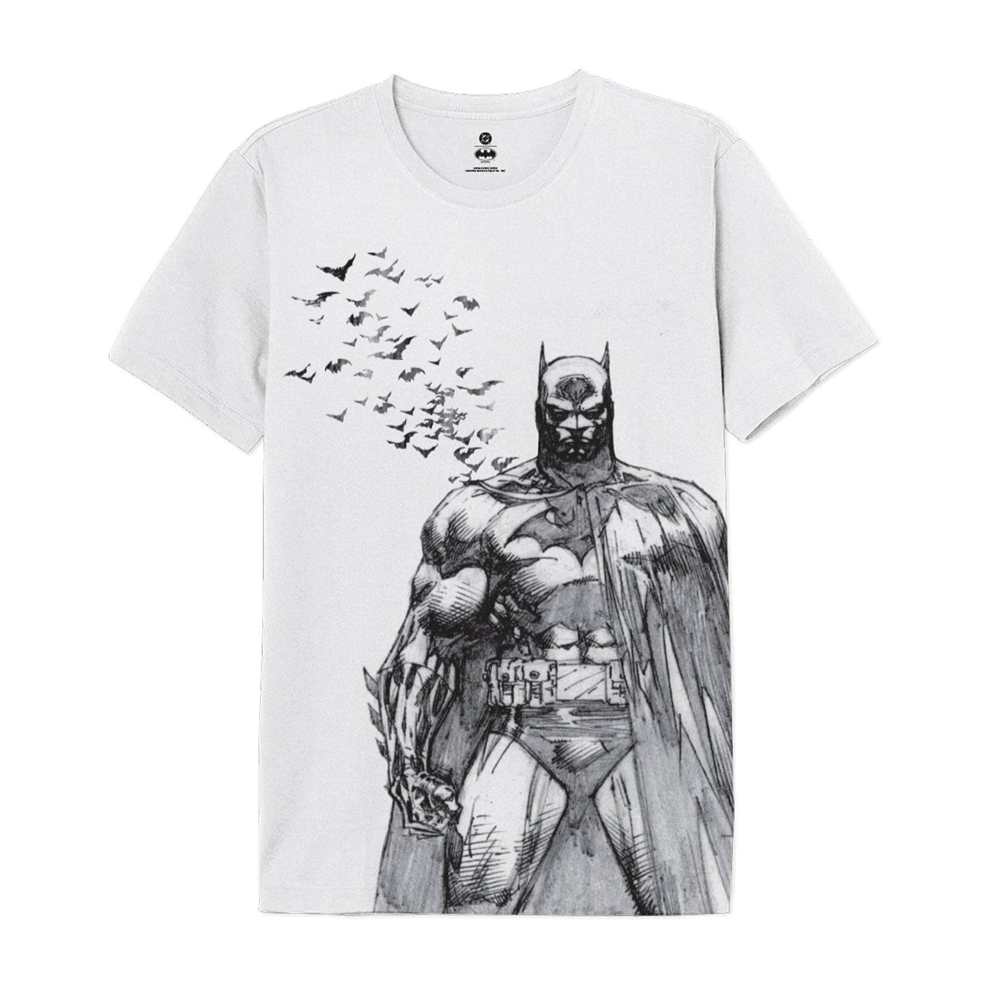 BATMAN T-shirt - THE BAT: WHITE / S