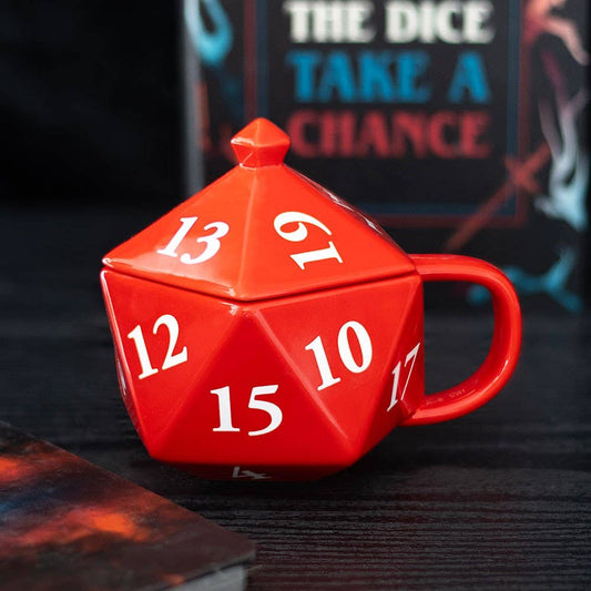 D20-Würfel-förmige Tasse