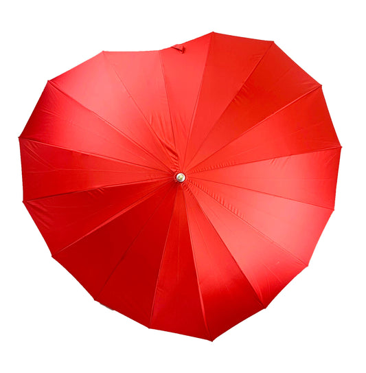 Heart Shaped Umbrella by Soake in Red - BCSHRE: Red