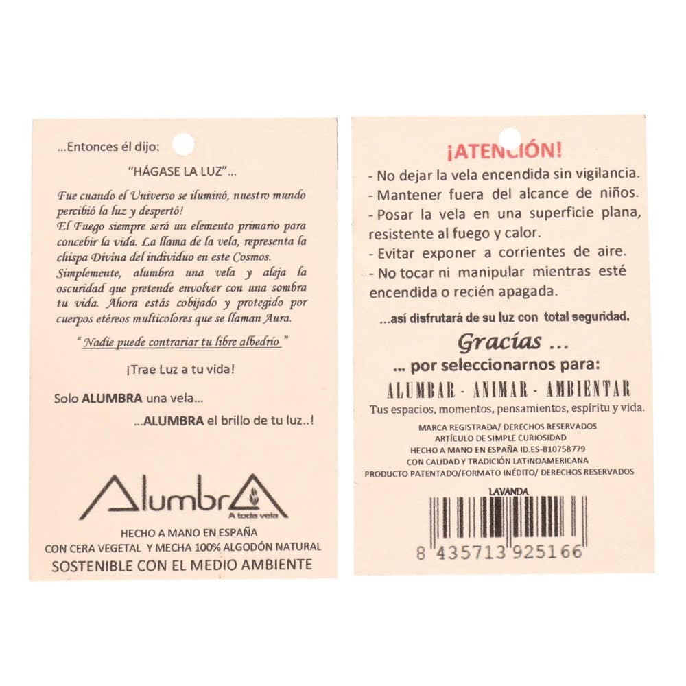 Artisanal Candle with Rue - Transmutation